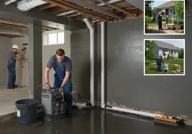 Basement Waterproofing and Flood Prevention process in Forrest County, MS